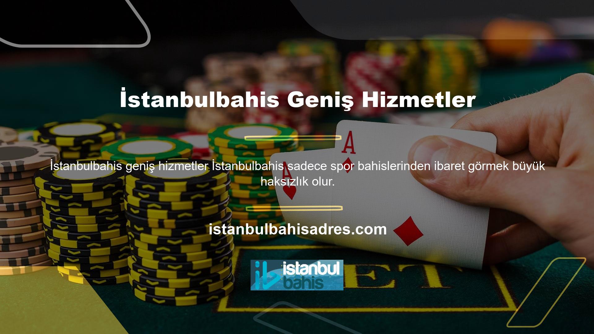 Canlı casino alanı da en az spor bahisleri kadar güçlü ve heyecan verici